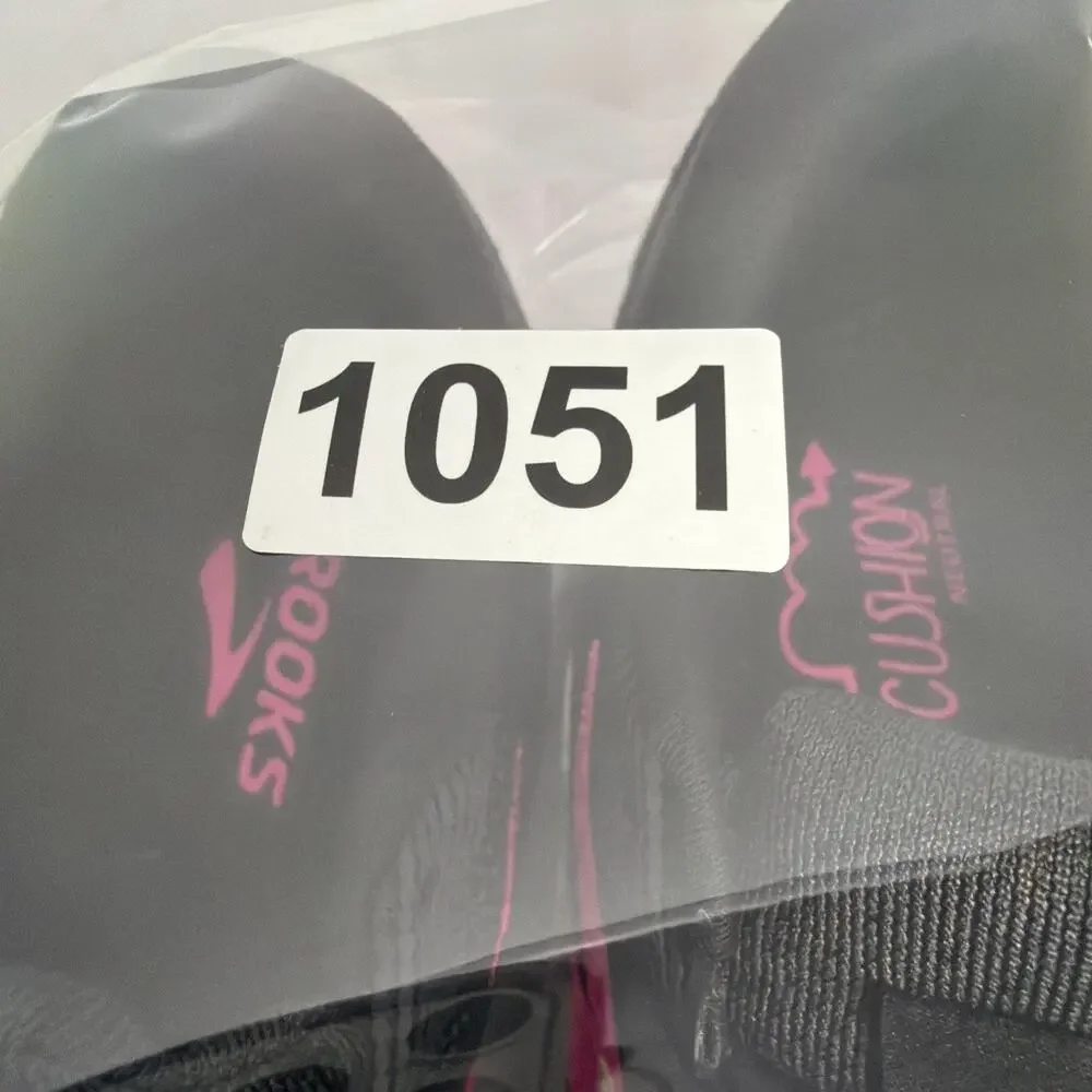 Brooks Ghost 16 Womens Running Shoes Black Pink Grey 1204071B046
